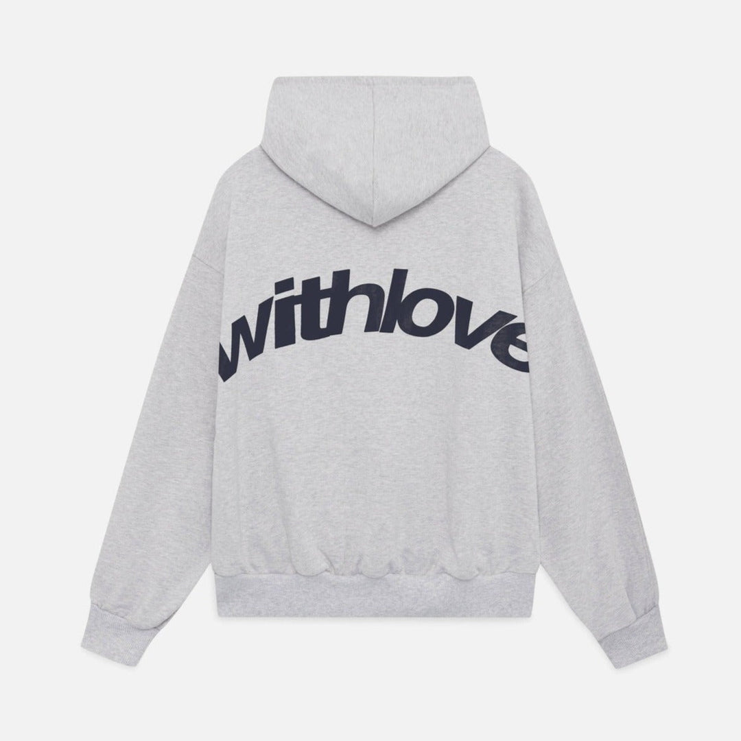 Petra | Sweat à capuche oversize pour femmes avec impression de texte