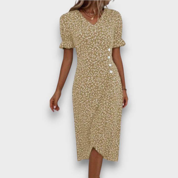 Heliane – Robe Midi Fleurie