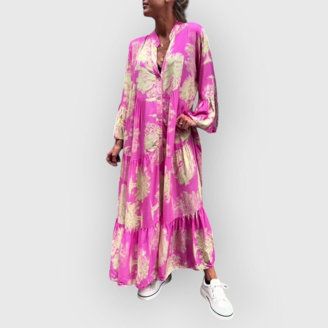 Linara – Robe maxi fluide