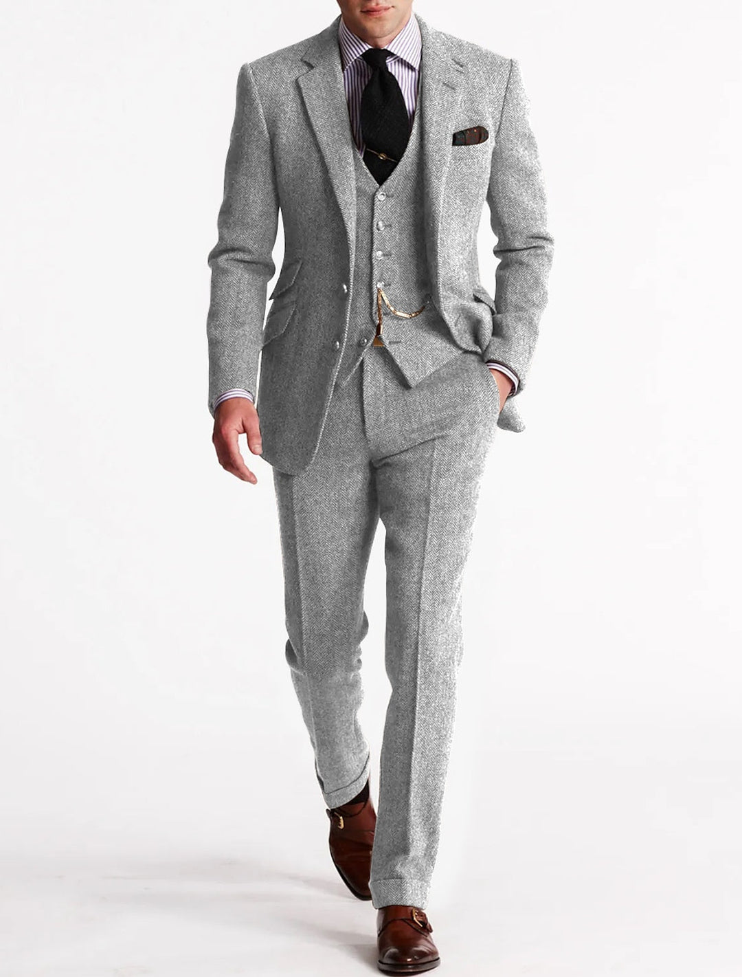 Costume Classique pour Homme Invité de Mariage | Trois Pièces