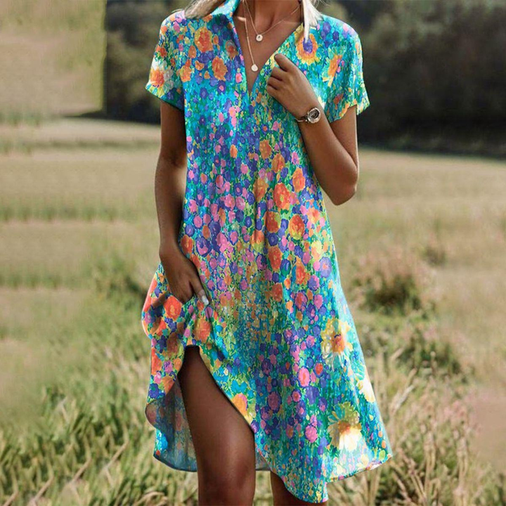 Jola | Robe midi boho stylée