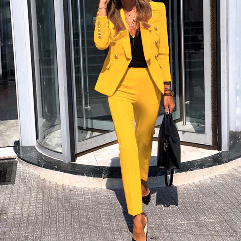 Julianna | Ensemble Blazer Pantalon Femme Costume