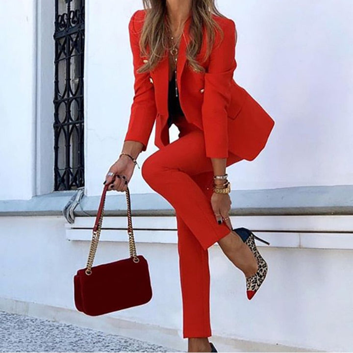 Julianna | Ensemble Blazer Pantalon Femme Costume Professionnel