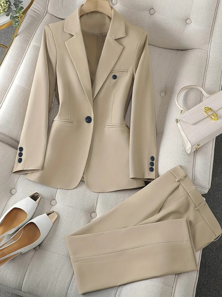 Costume classique et élégant pour femmes | Pantalon et blazer