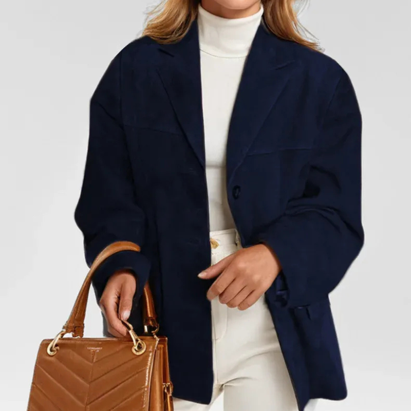 Manteau blazer classique pour femmes | surdimensionné