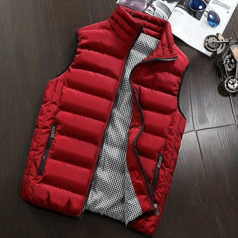 Gilet d'hiver classique pour hommes | Imperméable