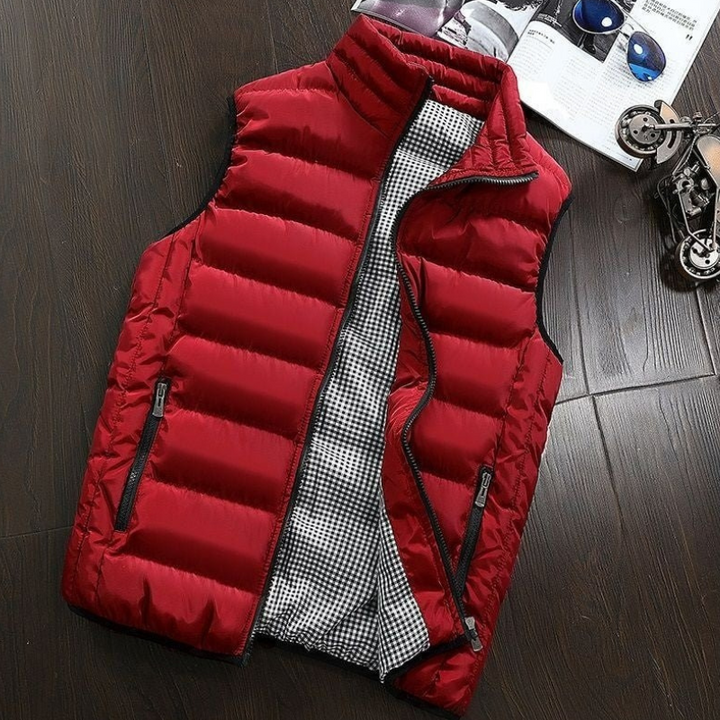 Gilet d'hiver classique pour hommes | Imperméable