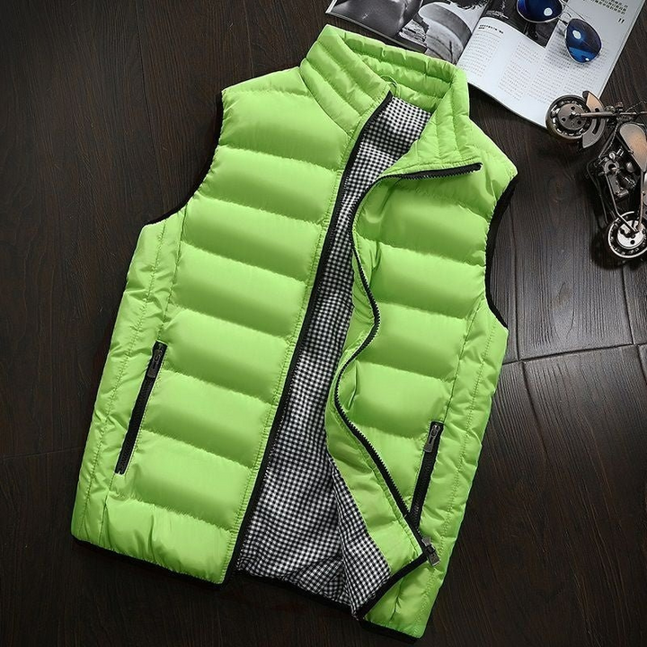 Gilet d'hiver classique pour hommes | Imperméable