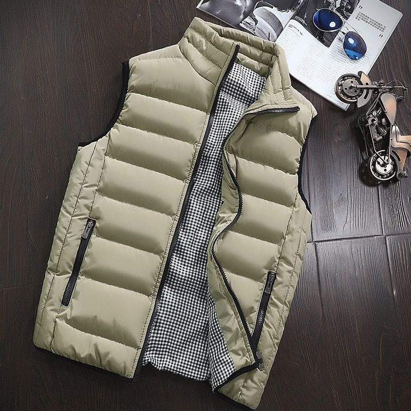 Gilet d'hiver classique pour hommes | Imperméable