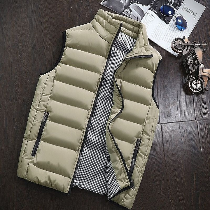 Gilet d'hiver classique pour hommes | Imperméable