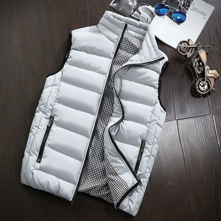 Gilet d'hiver classique pour hommes | Imperméable