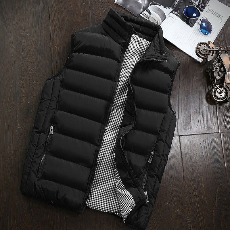 Gilet d'hiver classique pour hommes | Imperméable