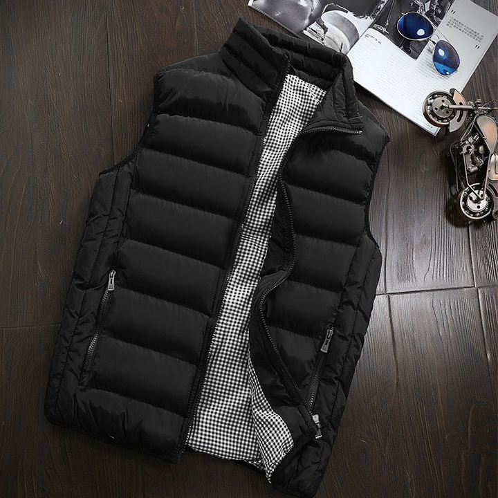 Gilet d'hiver classique pour hommes | Imperméable