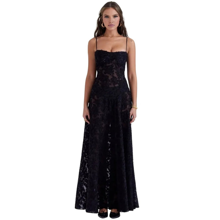 Elena | Robe Maxi Corset Femme Lacée au Dos – Robe Maxi Corset Lacée 2026