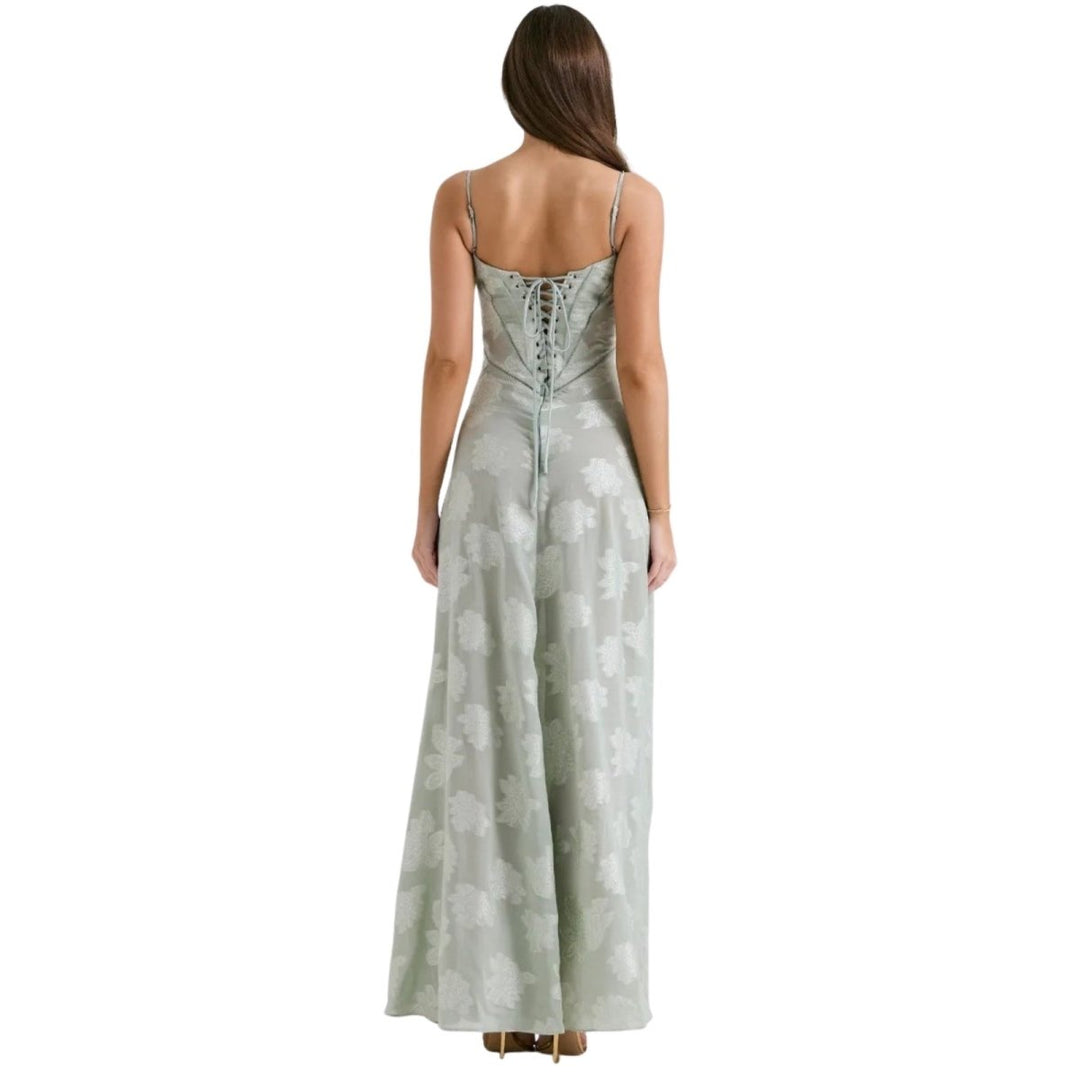 Elena | Robe Maxi Corset Femme Lacée au Dos – Robe Maxi Corset Lacée 2026