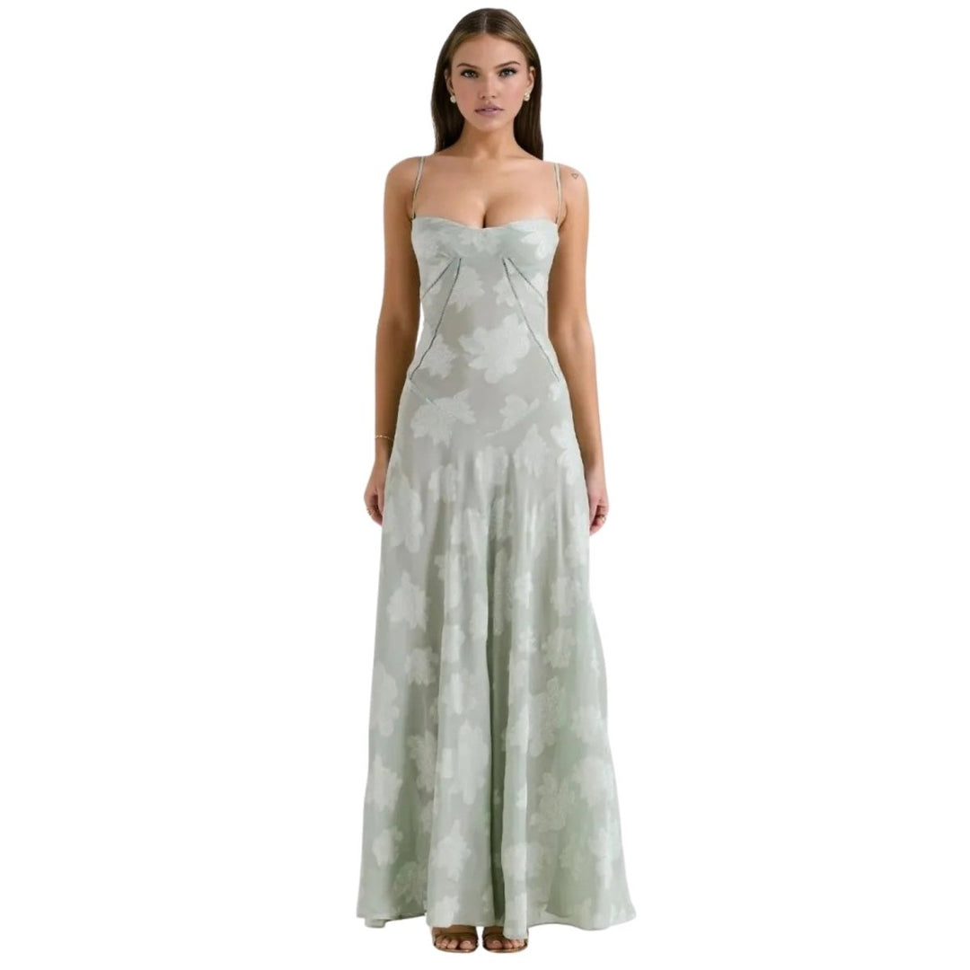 Elena | Robe Maxi Corset Femme Avec Lacets Dans Le Dos – Robe Maxi Corset 2026