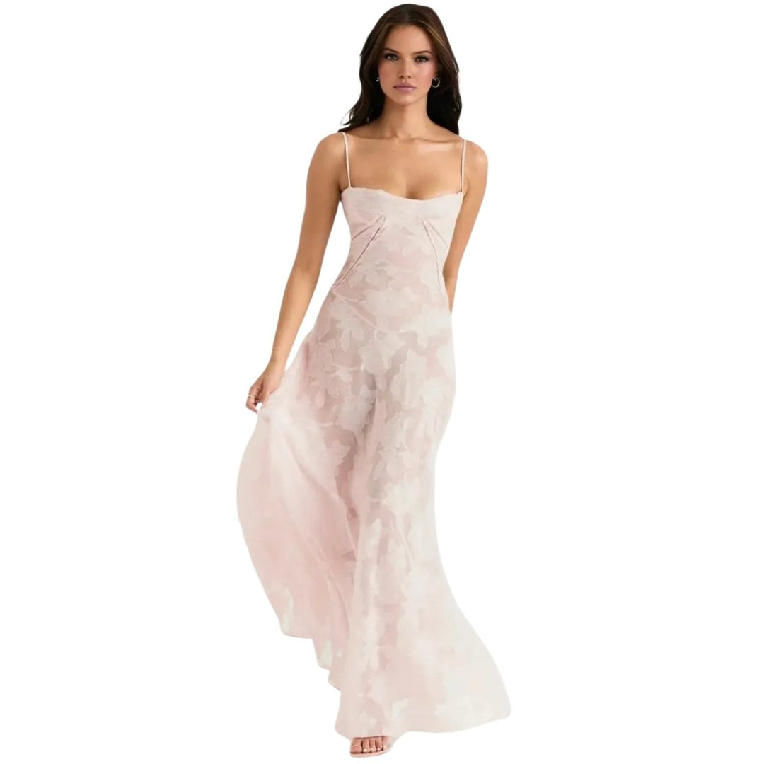 Elena | Robe Maxi Corset Femme Lacée au Dos – Robe Maxi Corset Lacée 2026