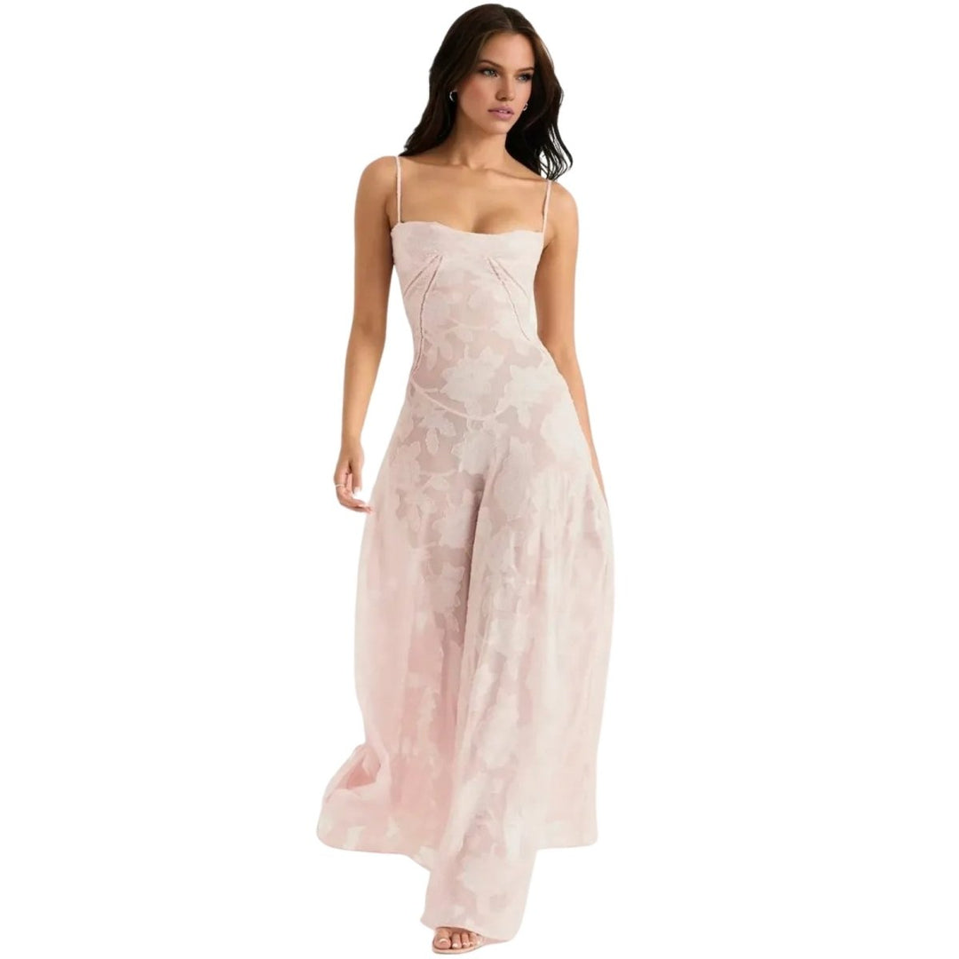 Elena | Robe Maxi Corset Femme Lacée au Dos – Robe Maxi Corset Lacée 2026