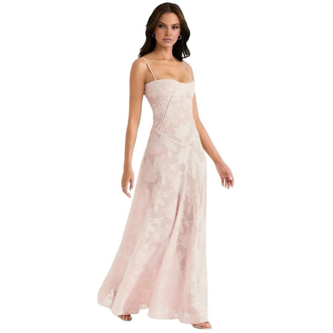 Elena | Robe Maxi Corset Femme Lacée au Dos – Robe Maxi Corset Lacée 2026