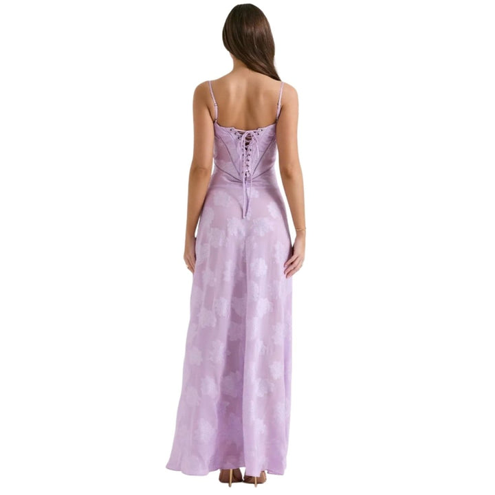 Elena | Robe Maxi Corset Femme Lacée au Dos – Robe Maxi Corset Lacée 2026