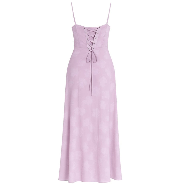 Elena | Robe Maxi Corset Femme Lacée au Dos – Robe Maxi Corset Lacée 2026