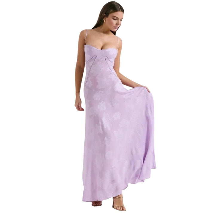 Elena | Robe Maxi Corset Femme Lacée au Dos – Robe Maxi Corset Lacée 2026