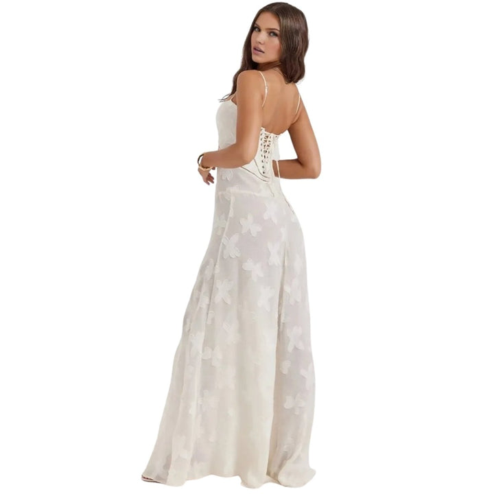 Elena | Robe Maxi Corset Femme Avec Lacets Dans Le Dos – Robe Maxi Corset 2026