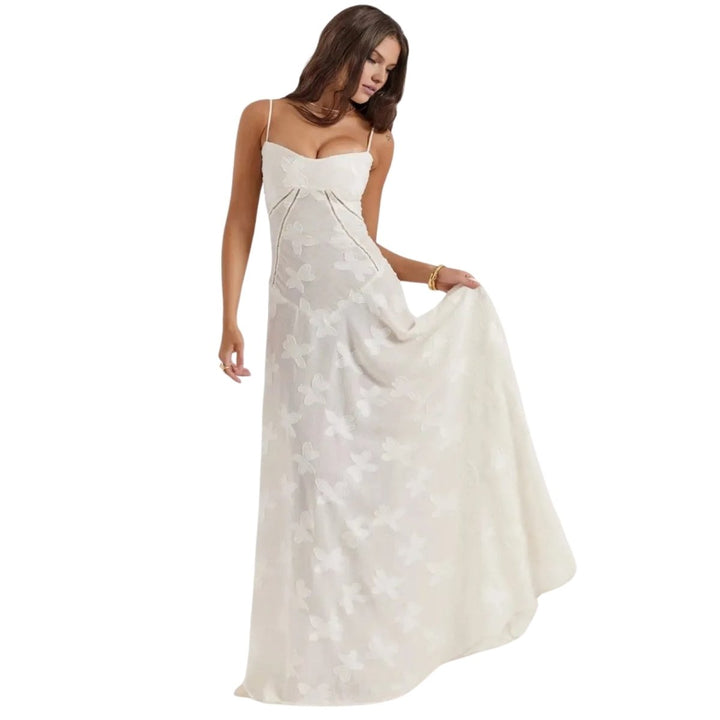 Elena | Robe Maxi Corset Femme Lacée au Dos – Robe Maxi Corset Lacée 2026