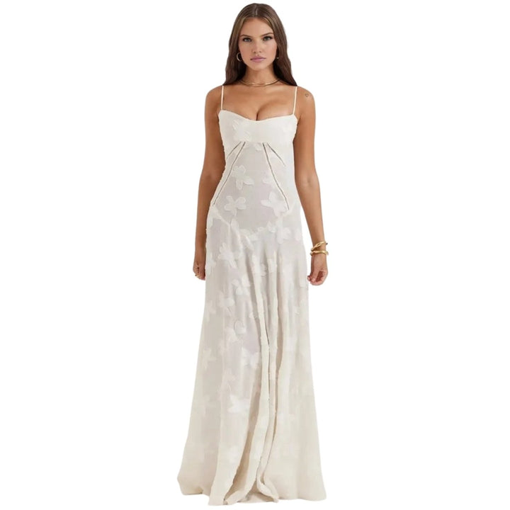 Elena | Robe Maxi Corset Femme Lacée au Dos – Robe Maxi Corset Lacée 2026