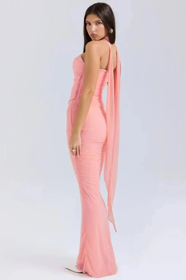 Hanna | Robe maxi corset sans bretelles pour femmes – Corset maxi sans bretelles 2026