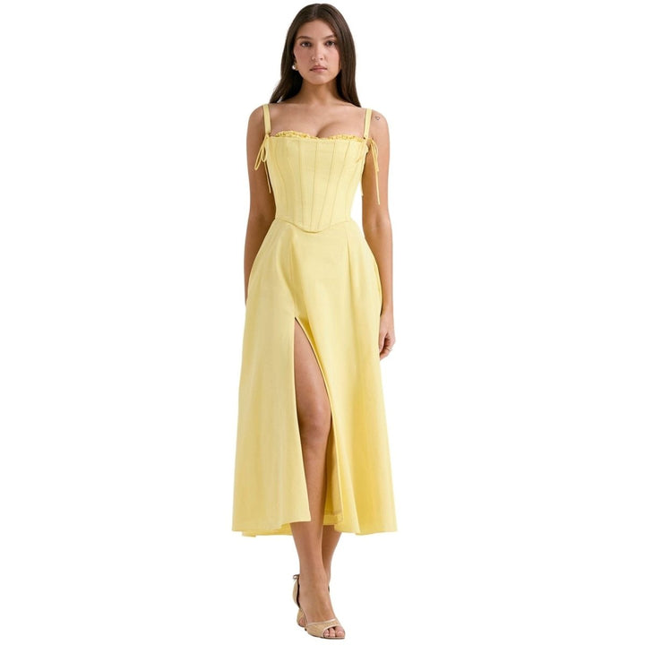 Larissa | Robe Midi Corset Femme pour Occasions Spéciales – Corset Midi Élégant 2026