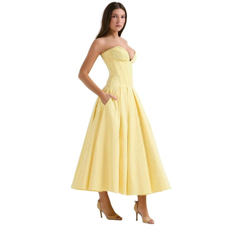 Larissa | Robe Midi Corset Femme pour Occasions Spéciales – Corset Midi Élégant 2026