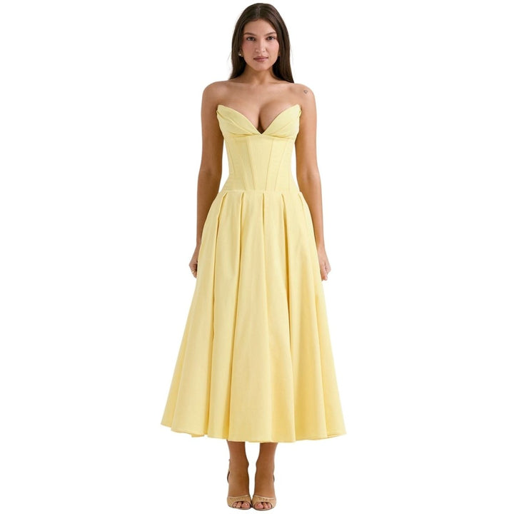Larissa | Robe Midi Corset Femme pour Occasions Spéciales – Corset Midi Élégant 2026