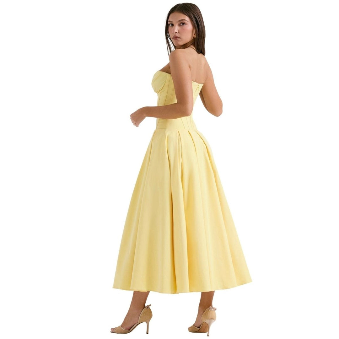 Larissa | Robe Midi Corset Femme pour Occasions Spéciales – Corset Midi Élégant 2026
