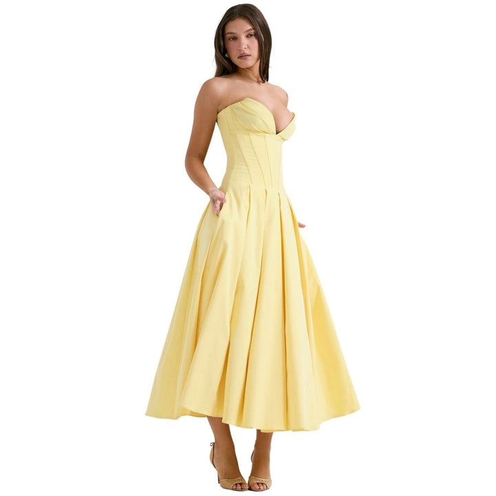Larissa | Robe Midi Corset Femme pour Occasions Spéciales – Corset Midi Élégant 2026