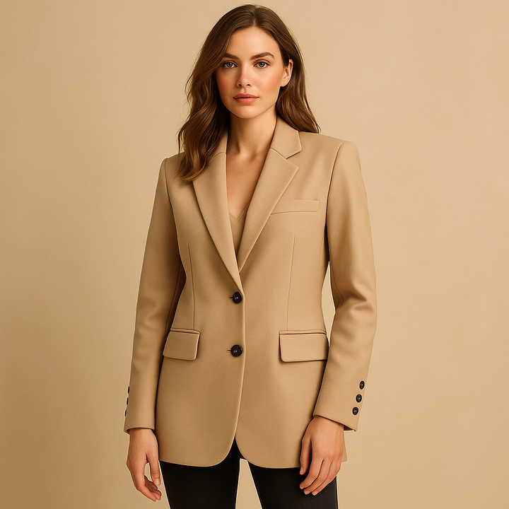 Julia | Blazer long pour femmes élégant et de haute qualité