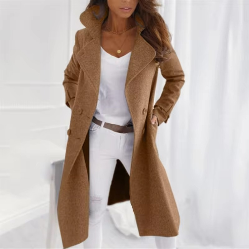 Manteau d'hiver long pour femmes | Chaud