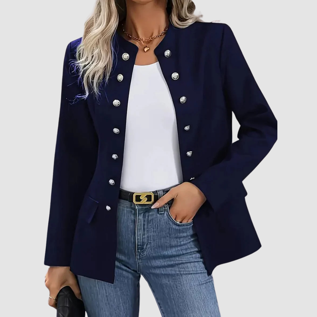 Lea | Veste élégante à double boutonnage pour femmes