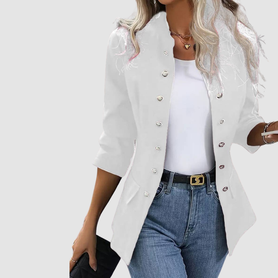 Lea | Veste élégante à double boutonnage pour femmes