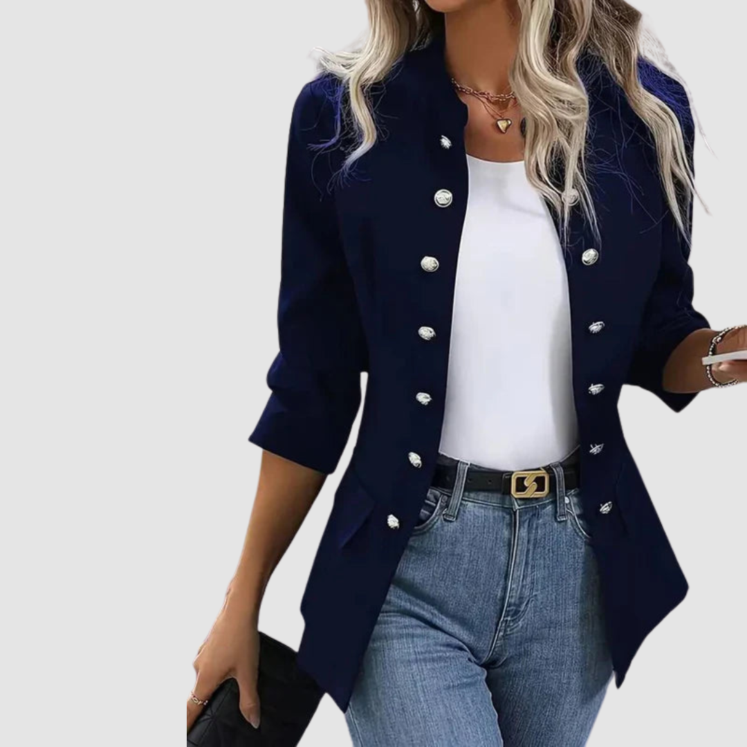 Lea | Veste élégante à double boutonnage pour femmes