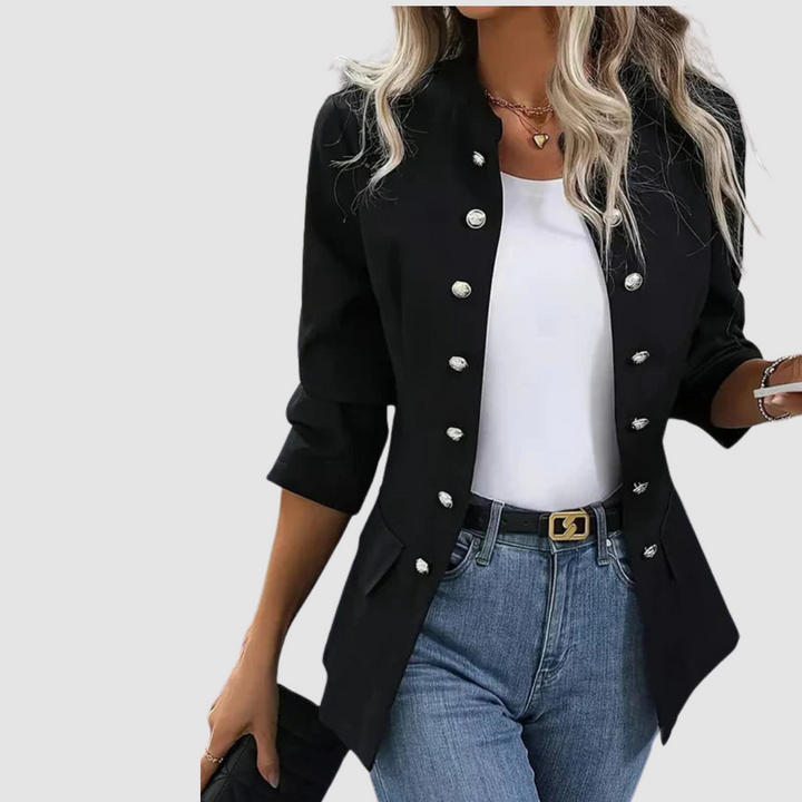 Lea | Veste élégante à double boutonnage pour femmes
