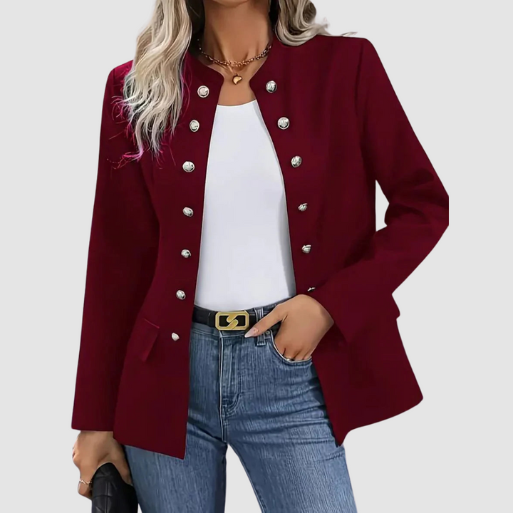 Lea | Veste élégante à double boutonnage pour femmes