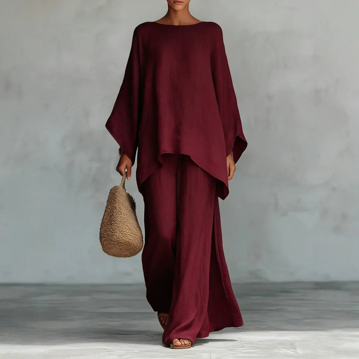 Lieselotte | Ensemble Poncho Oversized pour Femmes