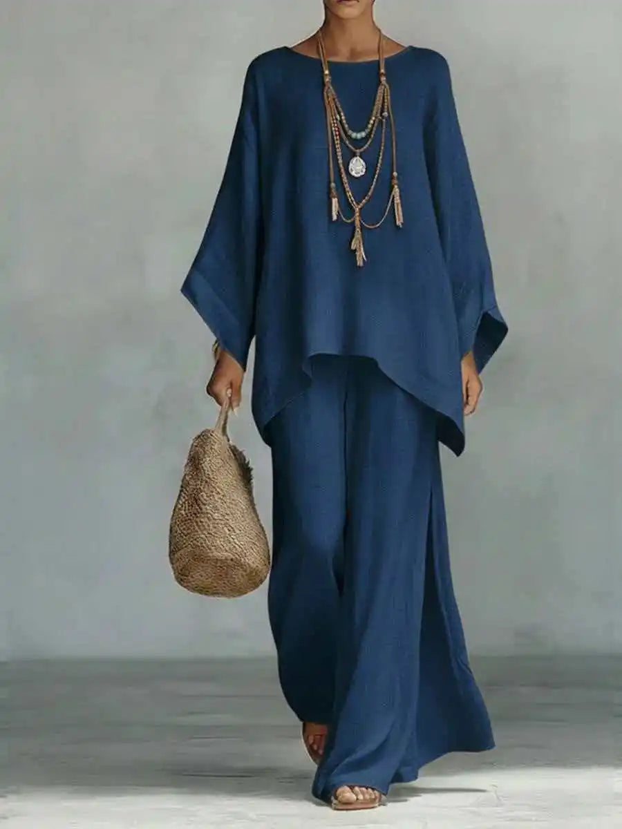 Lieselotte | Ensemble Poncho Oversized pour Femmes