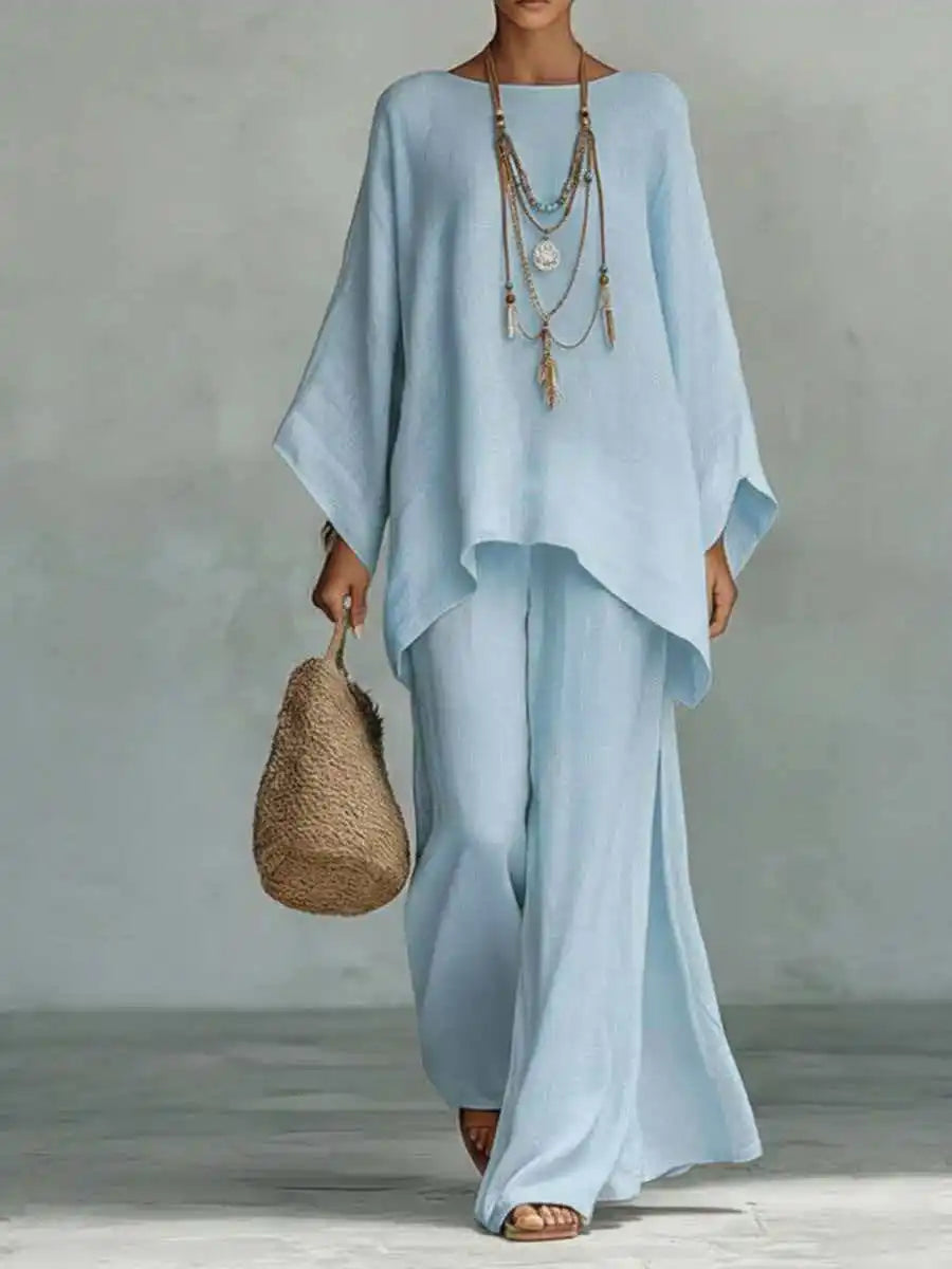 Lieselotte | Ensemble Poncho Oversized pour Femmes
