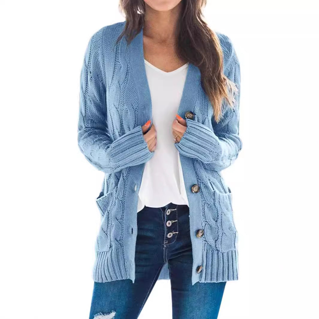 Cardigan décontracté pour femmes | Manches longues