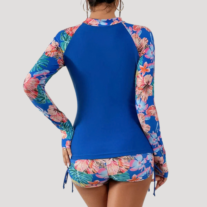 Lysandra | Ensemble de maillot de bain à manches longues pour femmes