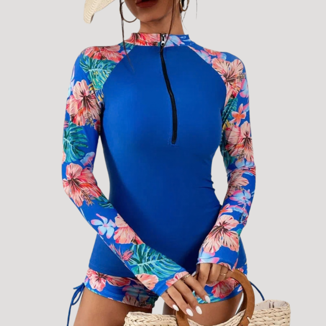 Lysandra | Ensemble de maillot de bain à manches longues pour femmes