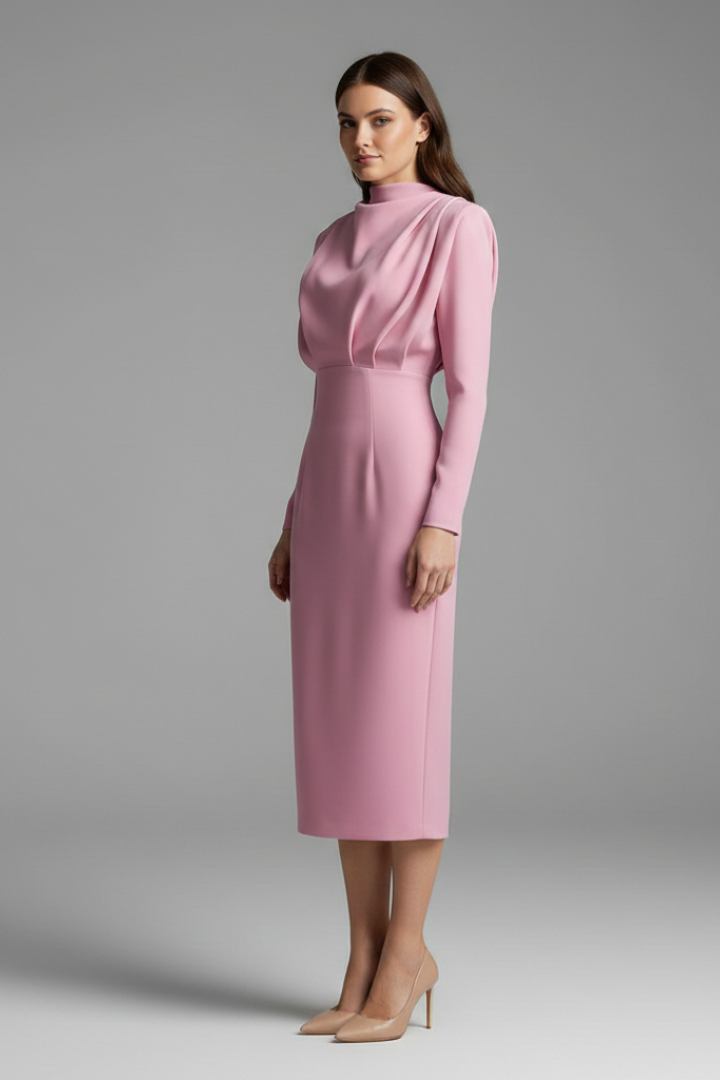 Lysithea | Robe maxi à col roulé pour femmes