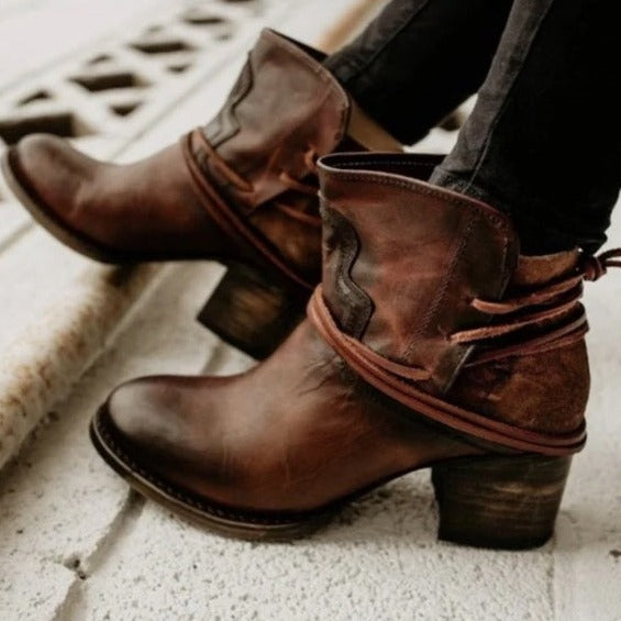 Chaussures Dirndl Vintage pour Femmes | Bottines